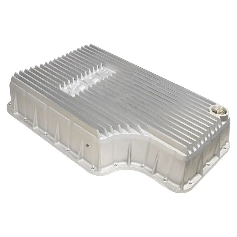 PPE 328052000 Heavy-Duty Deep Aluminum Transmission Pan (Raw) 11-19 6.7L Ford Powerstroke