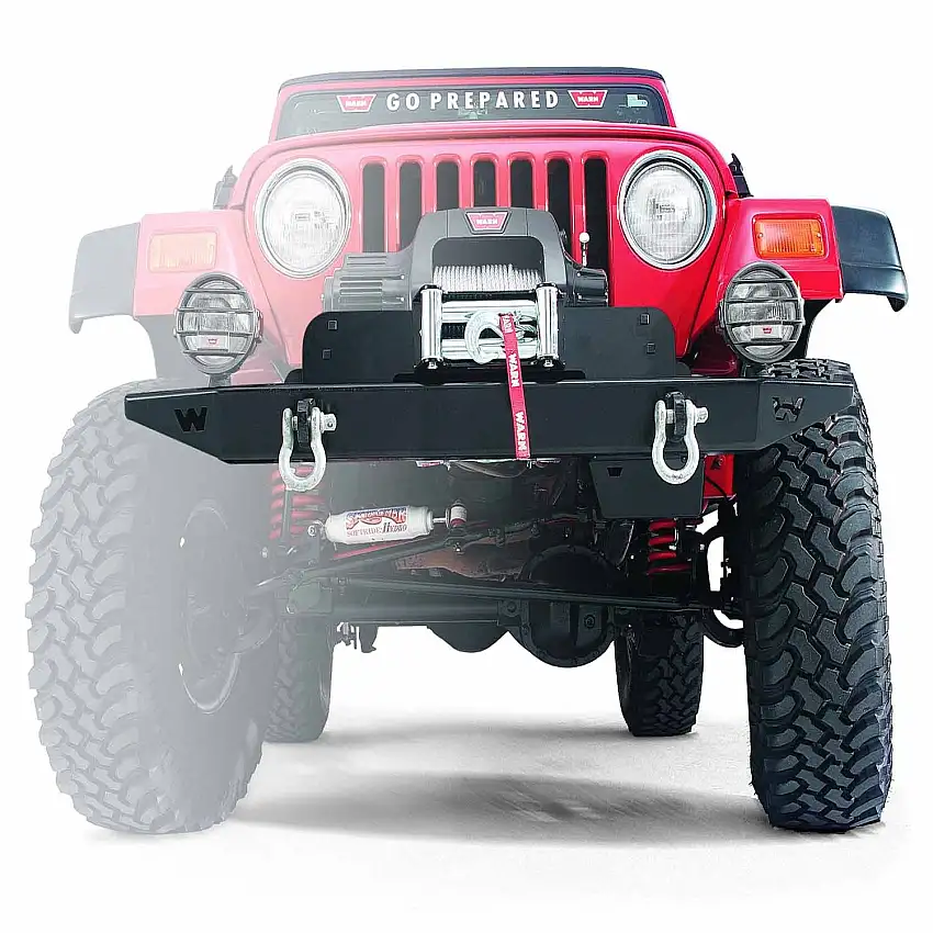 Warn 37170 Winch Mount Plate Kit Jeep TJ/LJ Steel Construction