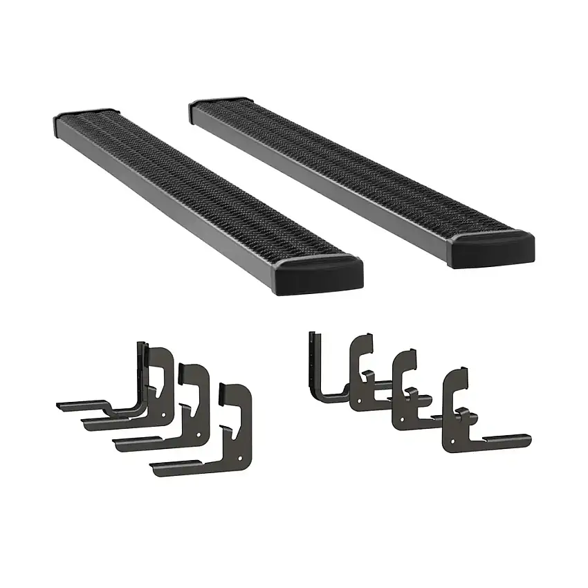LUVERNE Grip Step 7" x 88" Aluminum W2W Running Boards, Select Silverado, Sierra 415088-401447