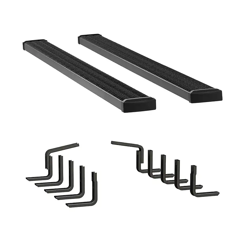 LUVERNE Grip Step 7" x 98" Aluminum W2W Running Boards, Select Ford F-250, F-350 415098-400829