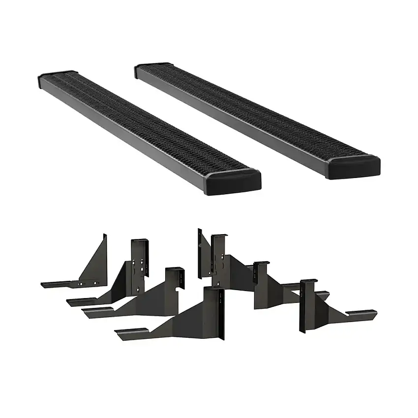 LUVERNE Grip Step 7" x 102" Aluminum Wheel-to-Wheel Running Boards, Select Ram 3500 415102-401339