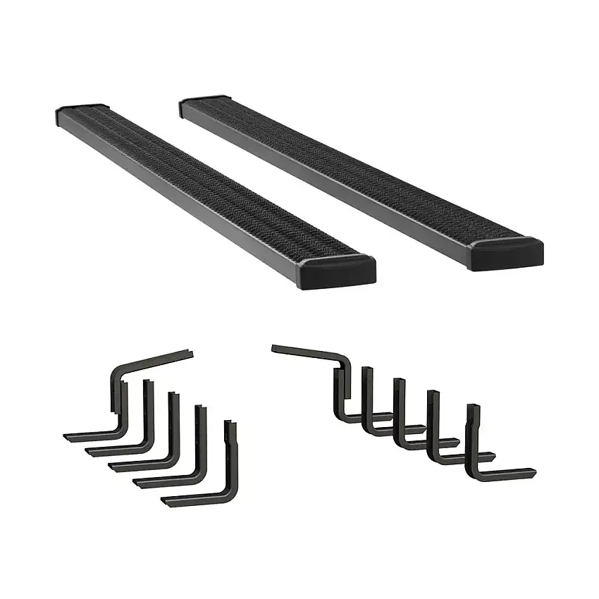 LUVERNE Grip Step 7" x 114" Aluminum W2W Running Boards, Select Ford F-250, F-350 415114-400829