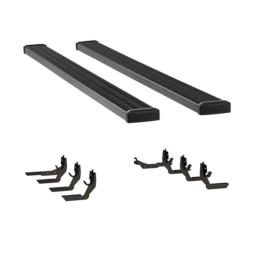 LUVERNE Grip Step 7" x 114" Aluminum Wheel-to-Wheel Running Boards, Select Ram 2500 415114-401438