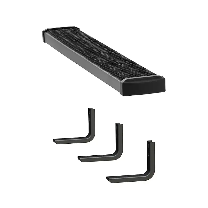 LUVERNE Grip Step 7" x 54" Black Aluminum Passenger-Side Running Board, Select Sprinter 415254-400743