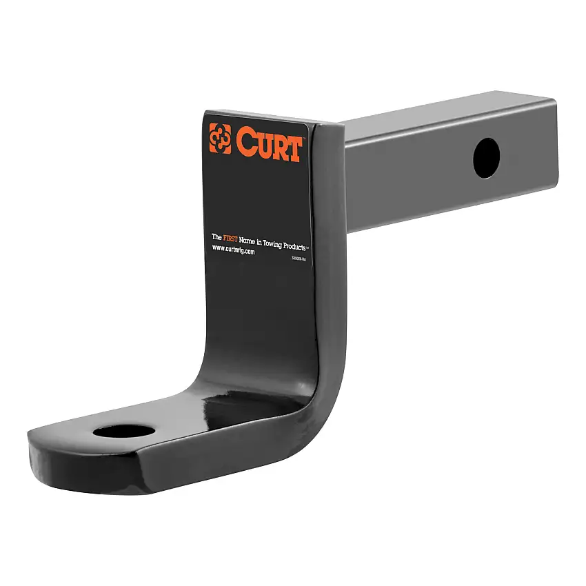CURT Class 2 Ball Mount (1-1/4" Shank, 3,500 lbss., 3-1/4" Drop, 6-1/4" Long) Trailer Hitch Ball Mount
