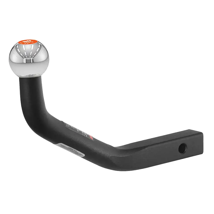 CURT Euro Mount (2" Ball, 1-1/4" Shank, 3,500 lbss., 5-1/8" High, 9-3/4" Long) Trailer Hitch Ball Mount