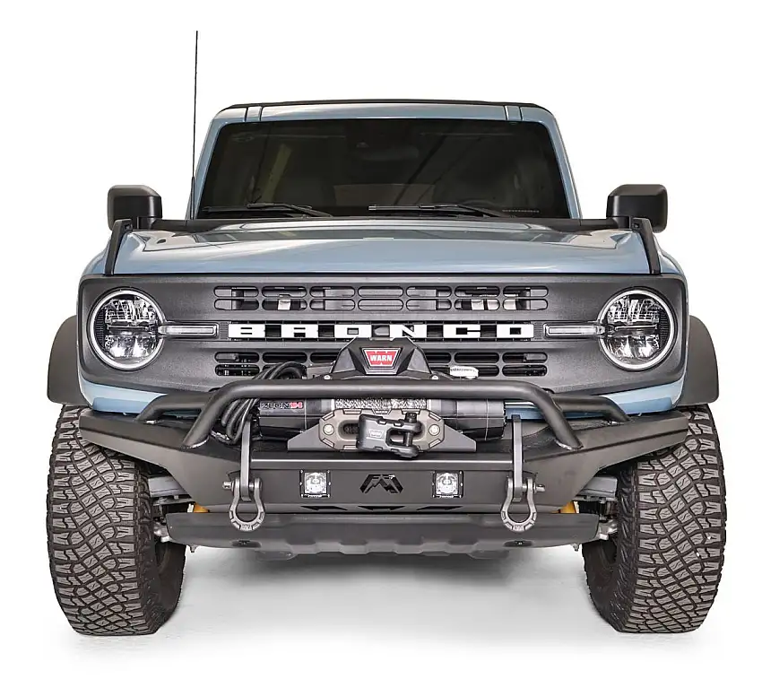 Fab Fours STUBBY FRONT BUMPER W/ PRE-RUNNER GUARD for 2021+ Ford Bronco FB21-B5252-1