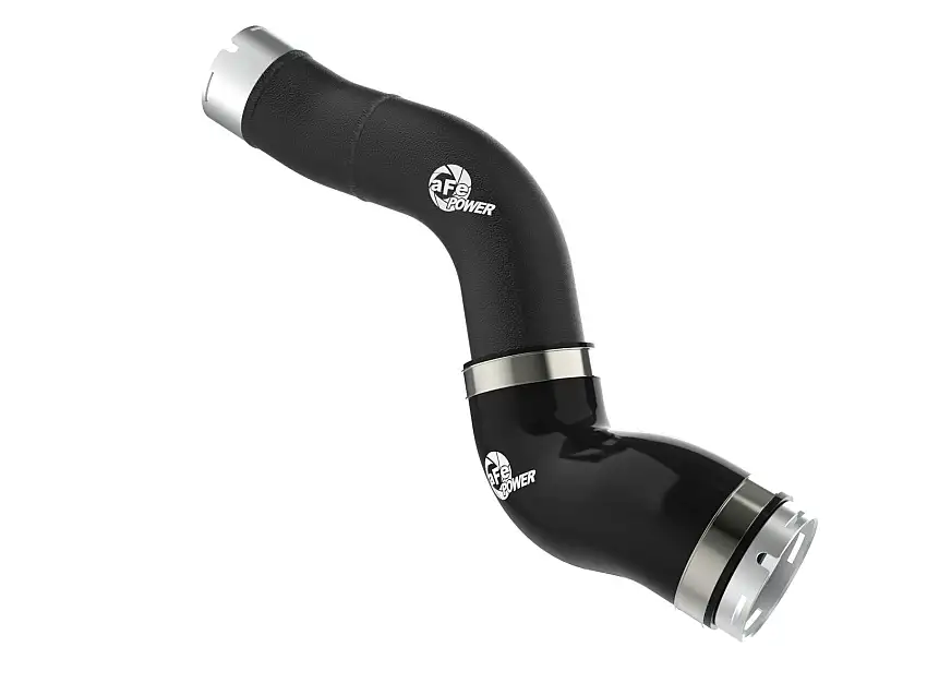 AFE 46-20748-B BladeRunner 2-1/2 IN Aluminum Hot Charge Pipe Black