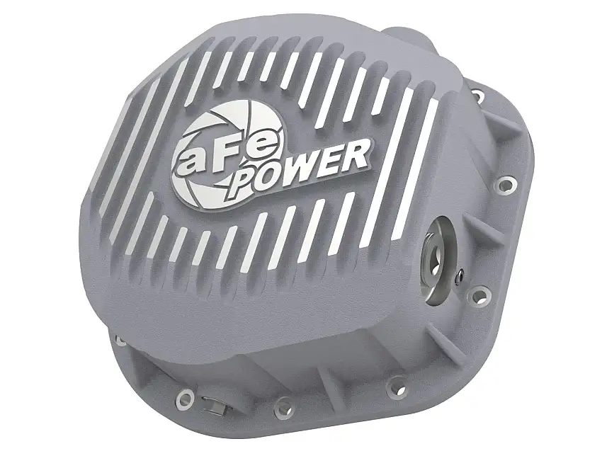 AFE 46-70020 aFe POWER Street Series Rear Differential Cover Raw w/ Machined Fins