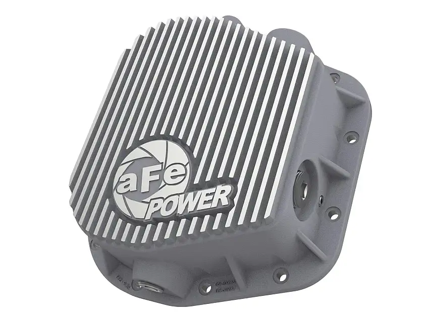 AFE 46-70150 aFe POWER Street Series Rear Differential Cover Raw w/ Machined Fins
