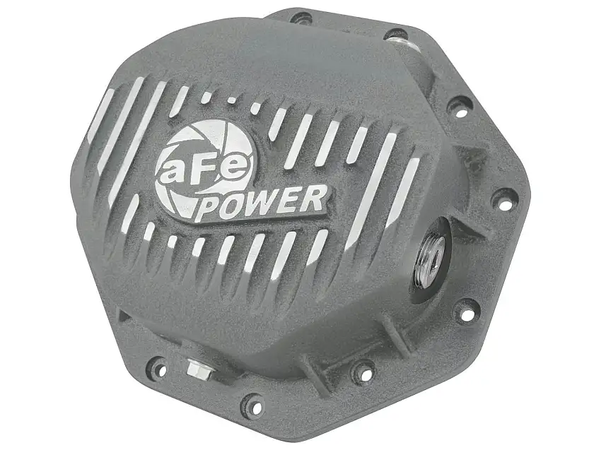 AFE 46-70270 aFe POWER Street Series Rear Differential Cover Raw w/ Machined Fins