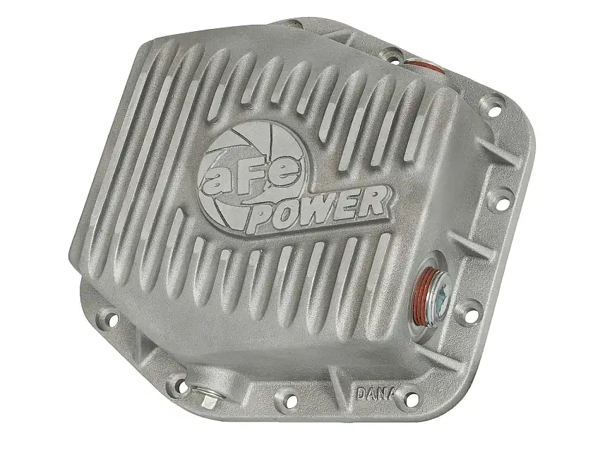 AFE 46-70300 aFe POWER Street Series Rear Differential Cover Raw w/ Machined Fins