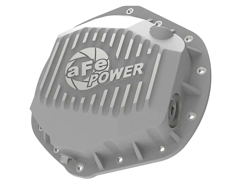 AFE 46-70390 aFe POWER Street Series Rear Differential Cover Raw w/ Machined Fins