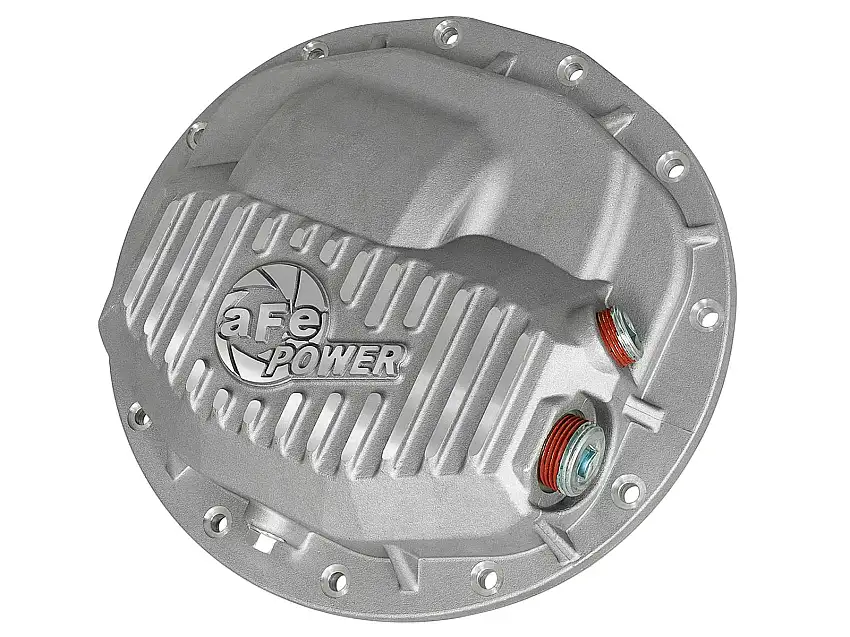 AFE 46-70400 aFe POWER Street Series Front Differential Cover Raw w/ Machined Fins