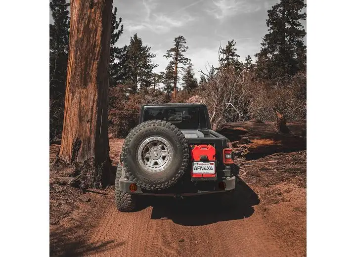 Advanced Accessory Concepts Trigger 4x4 Rear Bumper with Swing Away Tire Carrier for 20+ Jeep Gladiator JT 48002673