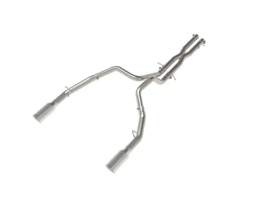 AFE 49-32087-P Vulcan Series 3 IN to 3-1/2 IN Stainless Steel Cat-Back Exhaust System Polishe