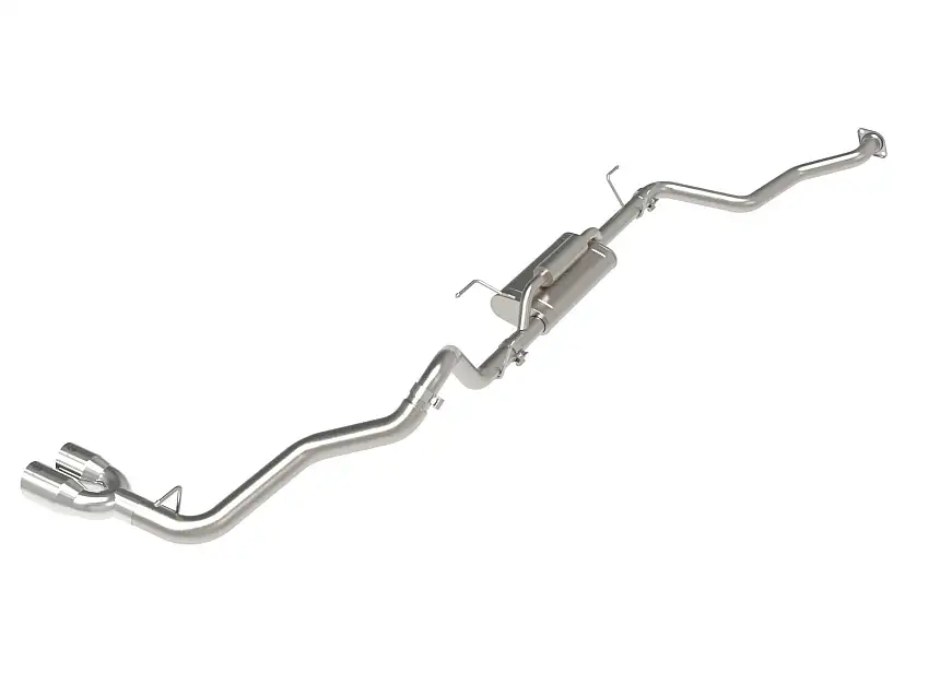 AFE 49-36078-P Vulcan Series 2-1/2 IN to 3 IN Stainless Steel Cat-Back Exhaust w/Polished Tip