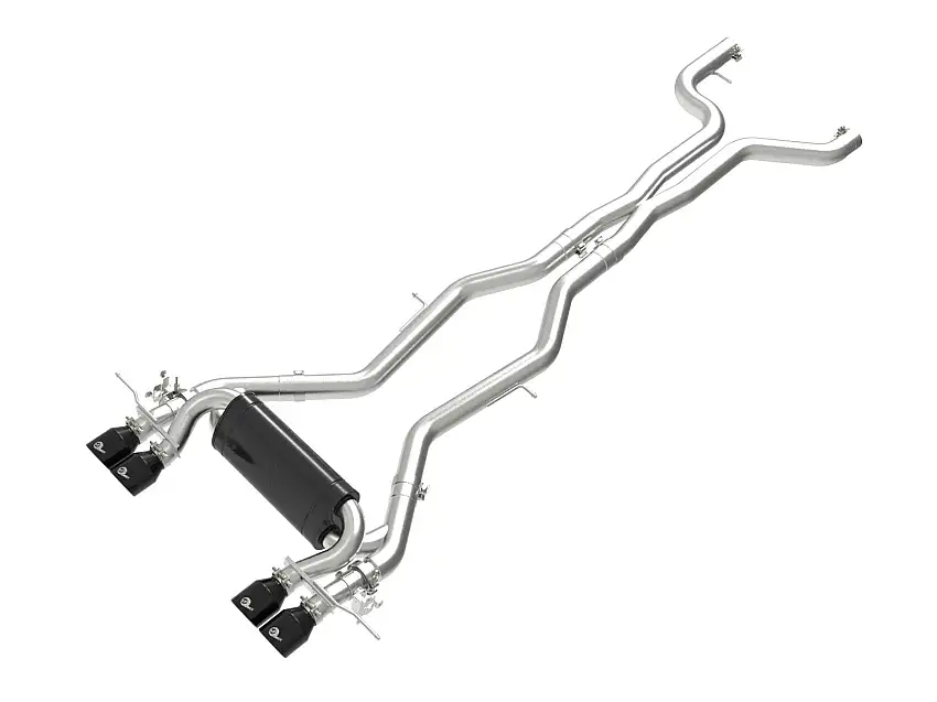 AFE 49-36353-B MACH Force-Xp Cat-Back Exhaust 3 to 2-1/2 IN 304 S/S w/ Black Tips