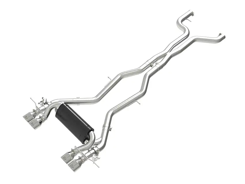 AFE 49-36353-P MACH Force-Xp Cat-Back Exhaust 3 to 2-1/2 IN 304 S/S w/ Polished Tips