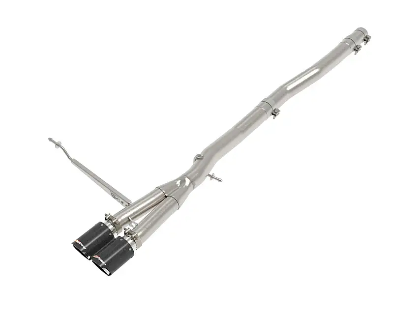 AFE 49-36354-C MACH Force-Xp 3 IN to 2-1/2 IN Stainless Steel Cat-Back Exhaust System Carbon
