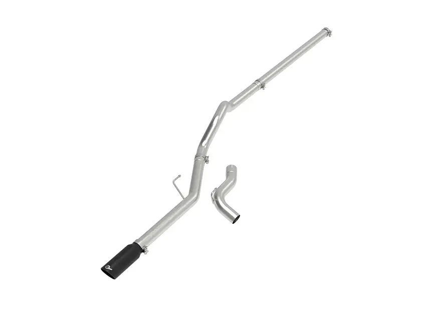 AFE 49-36504-B Vulcan Series 3 IN 304 Stainless Steel DPF-Back Exhaust System w/Black Tip