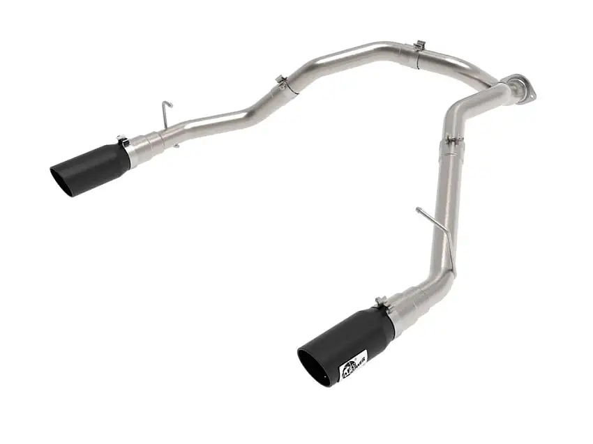 AFE Large Bore-HD 3" Stainless Steel Exhaust System 20-22 Ram 1500 Ecodiesel