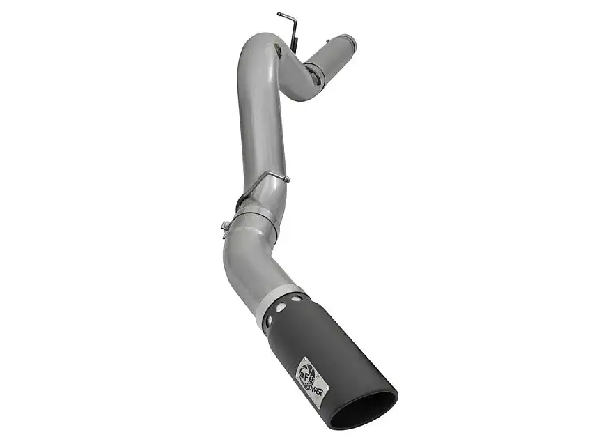 AFE Large Bore-HD 5" 409 Stainless Steel DPF-Back Exhaust 2016 GM 6.6L Duramax LML