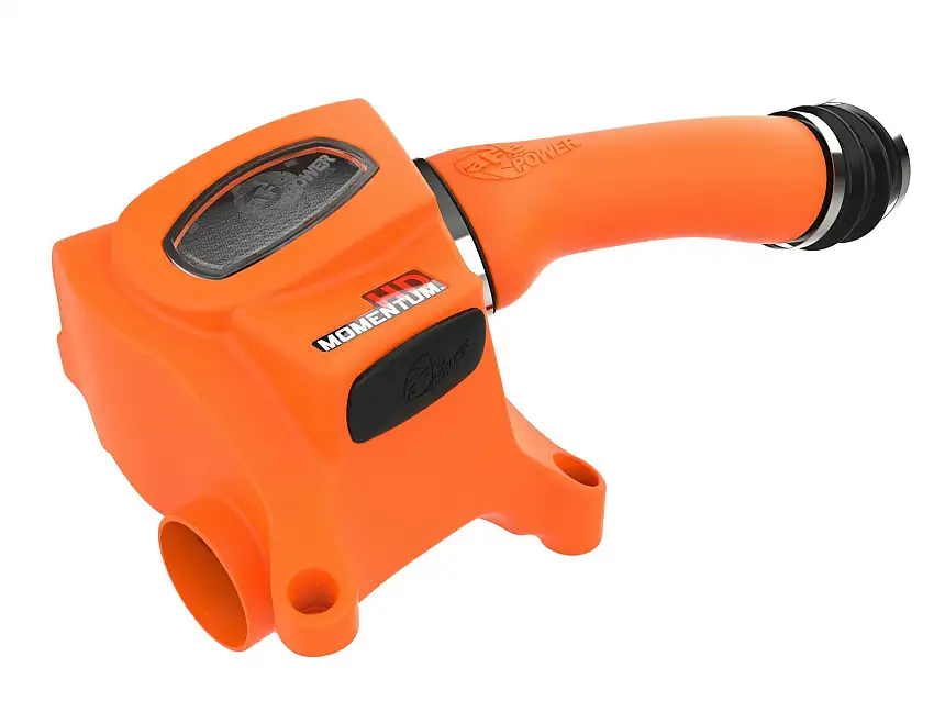 AFE 50-70026DN Momentum HD Cold Air Intake System Orange w/ Pro DRY S Filter