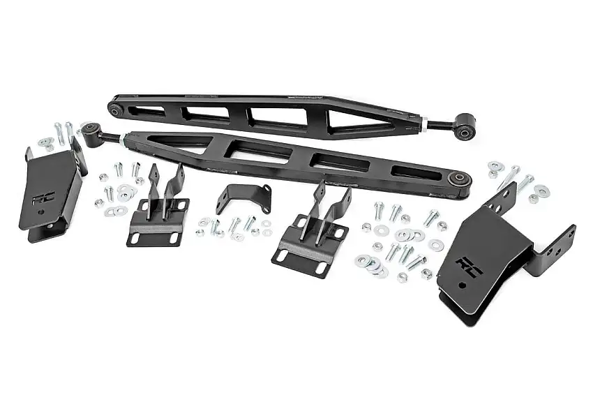 Rough Country Traction Bar Kit Inverted U-bolts 0-6 Inch For 08-16 Ford F-250 Super Duty 51003