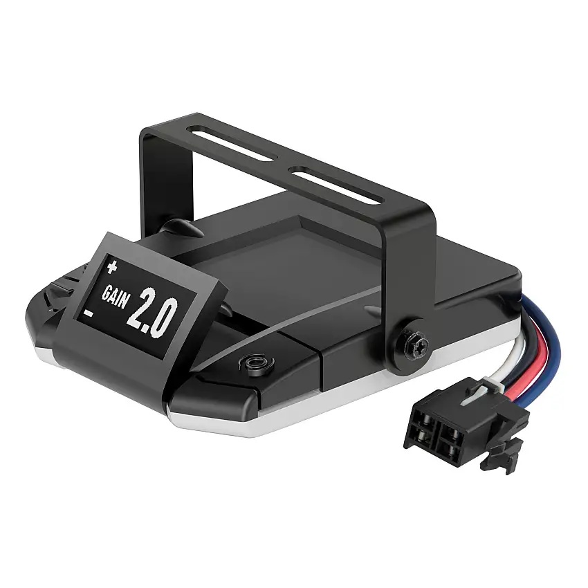 2022-2024 Jeep Wagoneer CURT Assure Proportional Trailer Brake Controller with Dynamic Screen 1-4 Axles