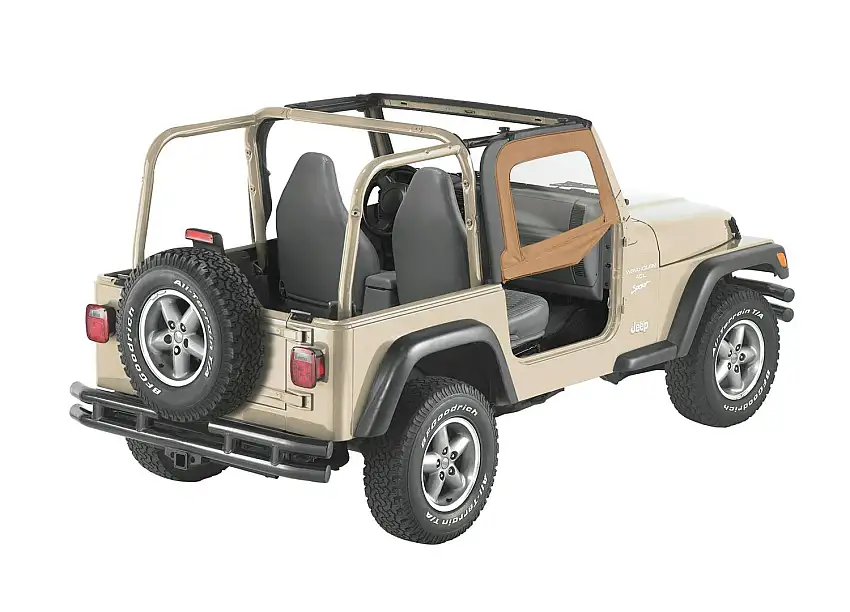 Bestop 51782-37 Upper Fabric Half Doors