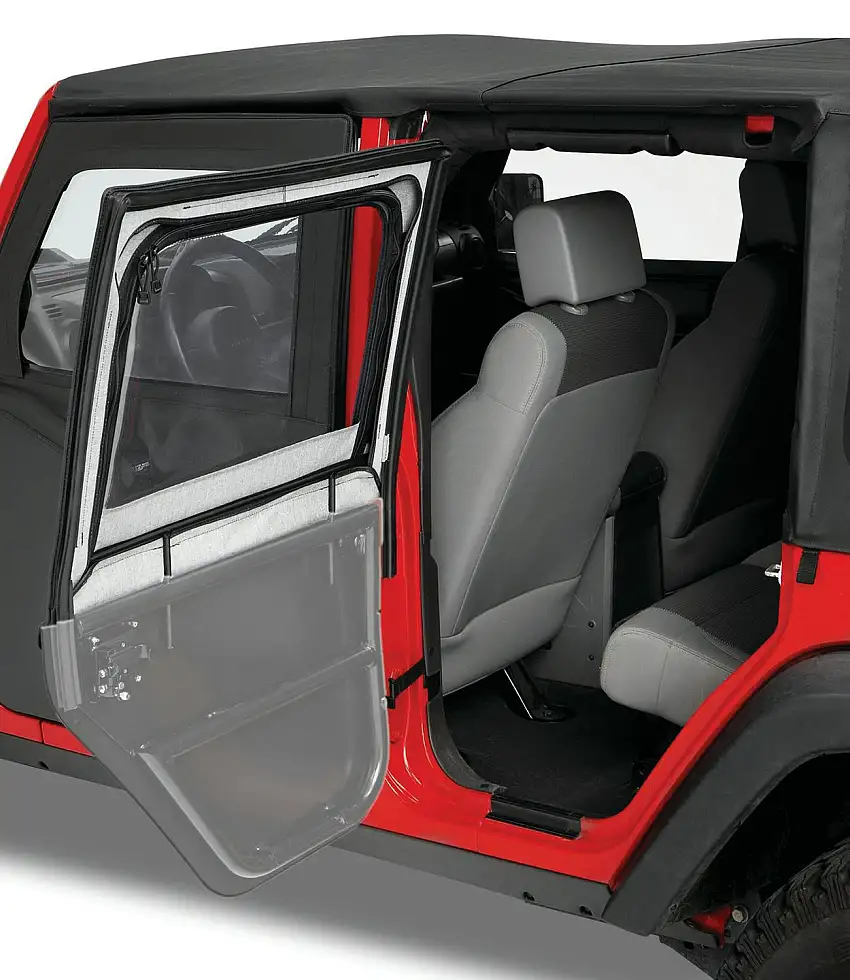 Bestop 51793-35 HighRock 4x4™ Element™ Upper Fabric Half Doors