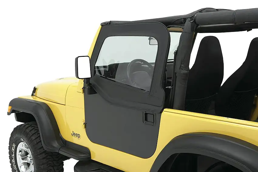 Bestop 51795-15 HighRock 4x4™ Element™ Upper Fabric Half Doors