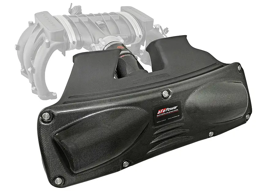 AFE 52-12352-C Black Series Stage-2 Carbon Fiber Cold Air Intake System w/ Pro 5R Filter