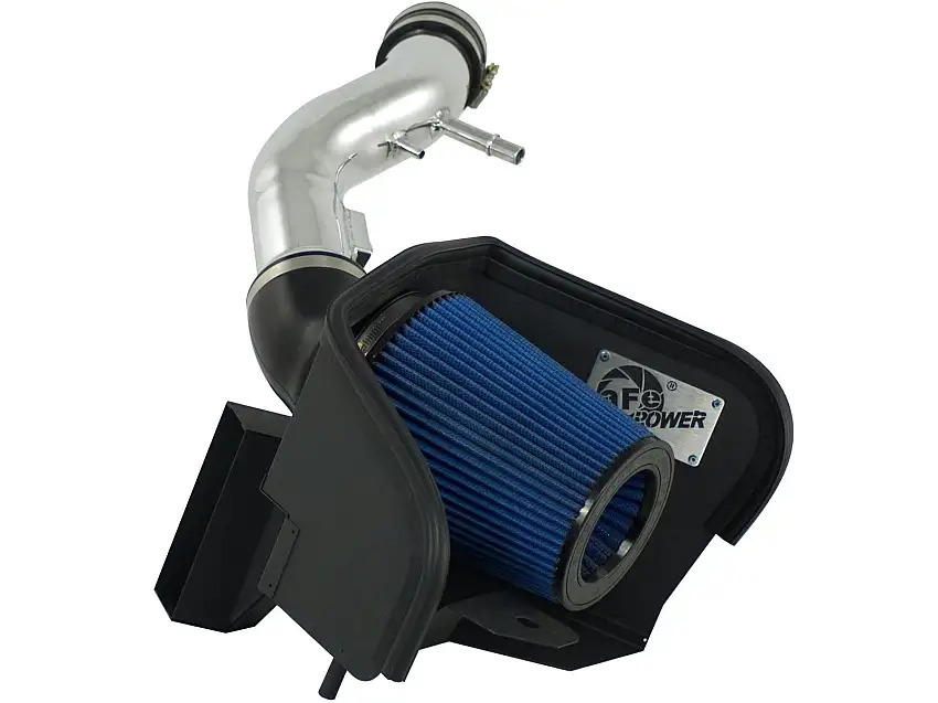 AFE 54-12102-P Magnum FORCE Stage-2 Cold Air Intake System w/ Pro 5R Filter Polished