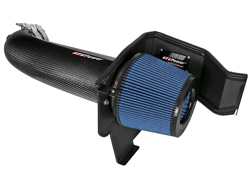 AFE 54-12162-C Track Series Carbon Fiber Intake System w/ Pro 5R Filter