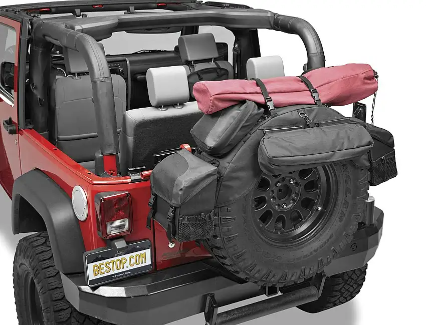 Bestop 54133-35 RoughRider™ Spare Tire Organizer