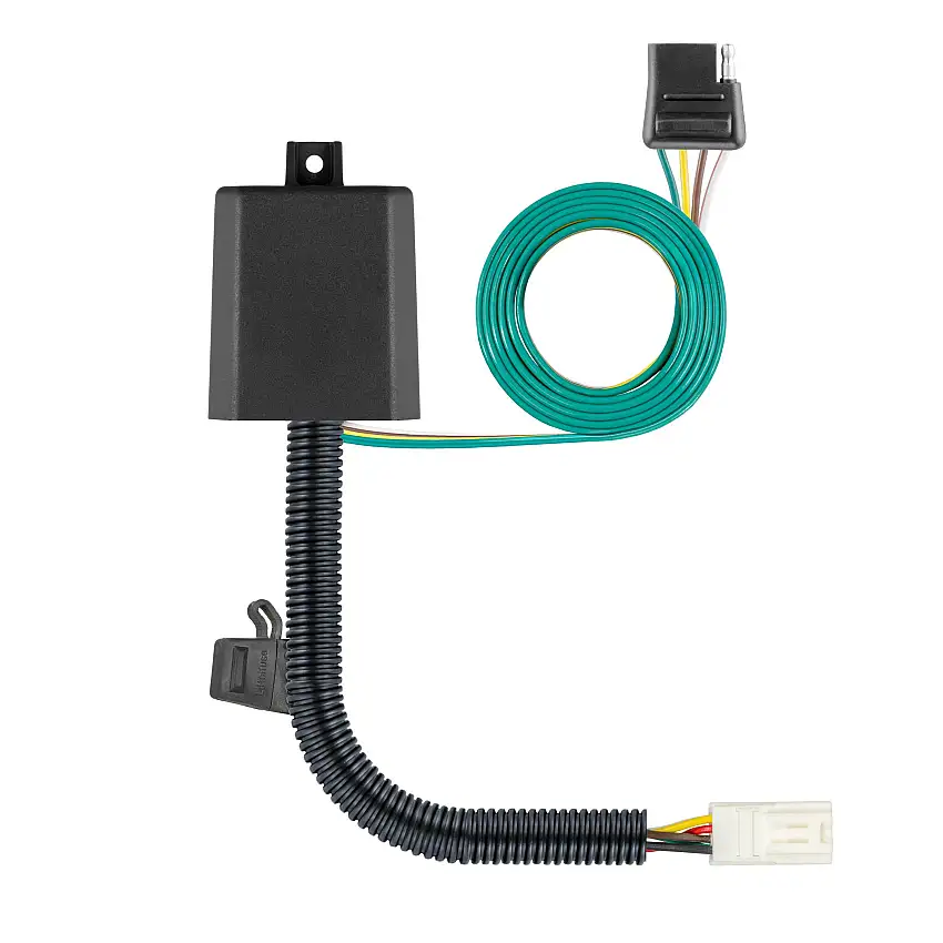 CURT Custom Wiring Harness, 4-Way Flat Output, Fits Select Mazda CX-90 56494