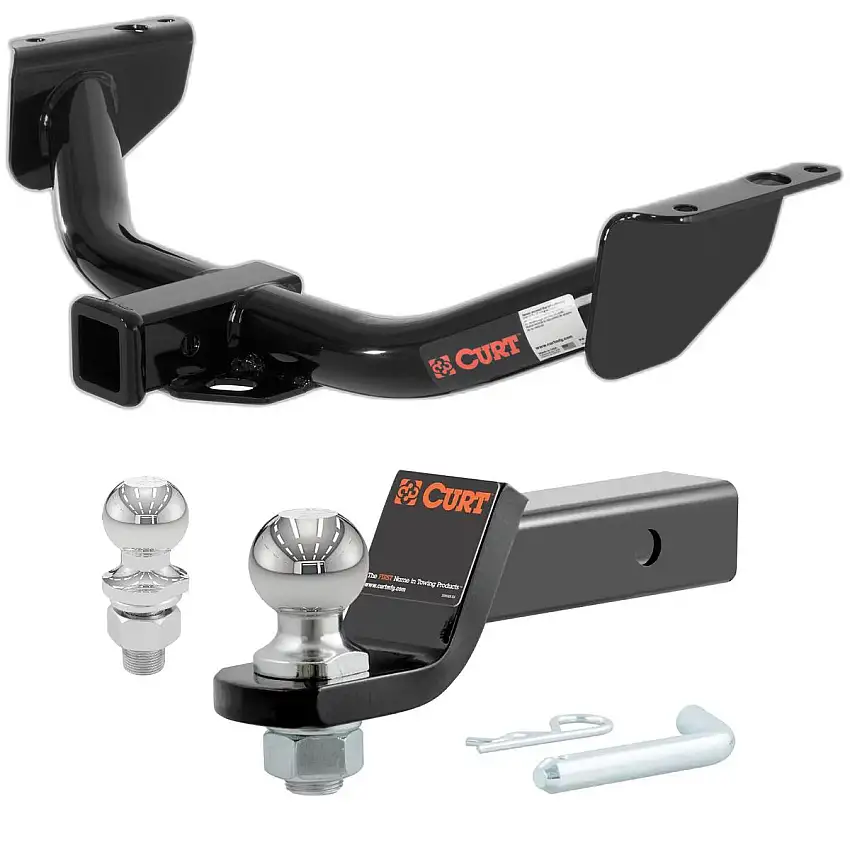 1998-2007 Mazda B3000 All CURT Class 3 Hitch, 2" Receiver + 2" Ball + 1-7/8" Ball Kit