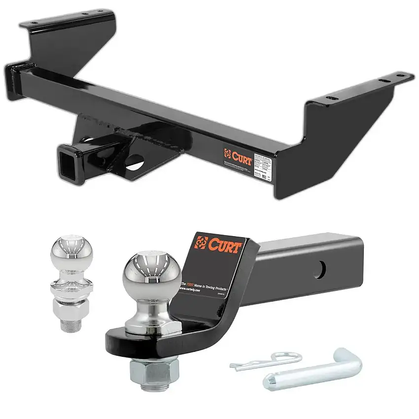 2000-2006 Toyota Tundra With Tommy Gate Lift CURT Class 3 Trailer Hitch, 2" Receiver + 2" Ball + 1-7/8" Ball Kit