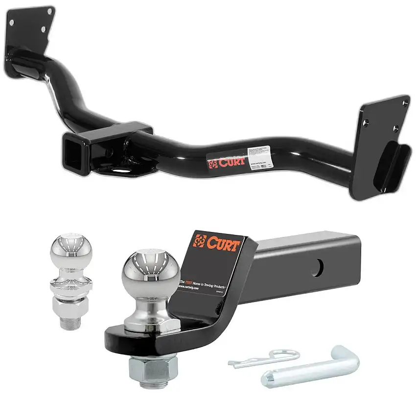 1995-2001 GMC Jimmy All CURT Class 3 Hitch, 2" Receiver + 2" Ball + 1-7/8" Ball Kit