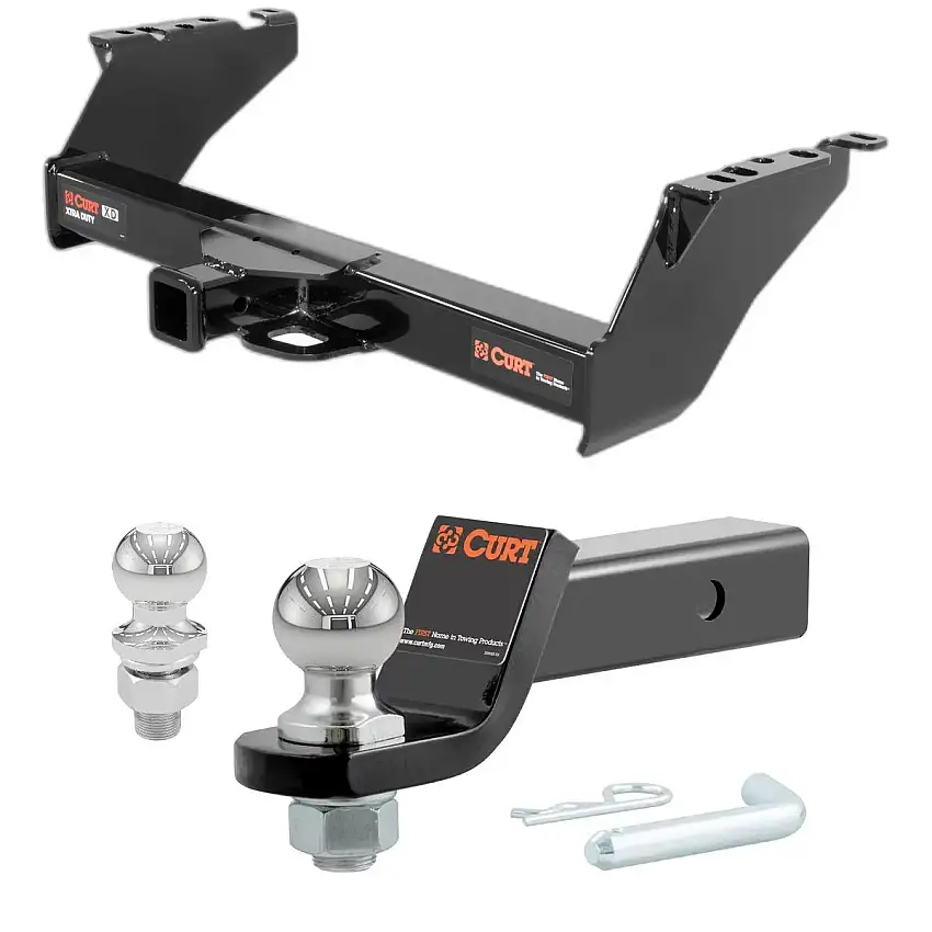 1975-1996 Ford F-150 Excluding 10 in. drop bumper Xtra Duty CURT Class 5 Hitch, 2"
