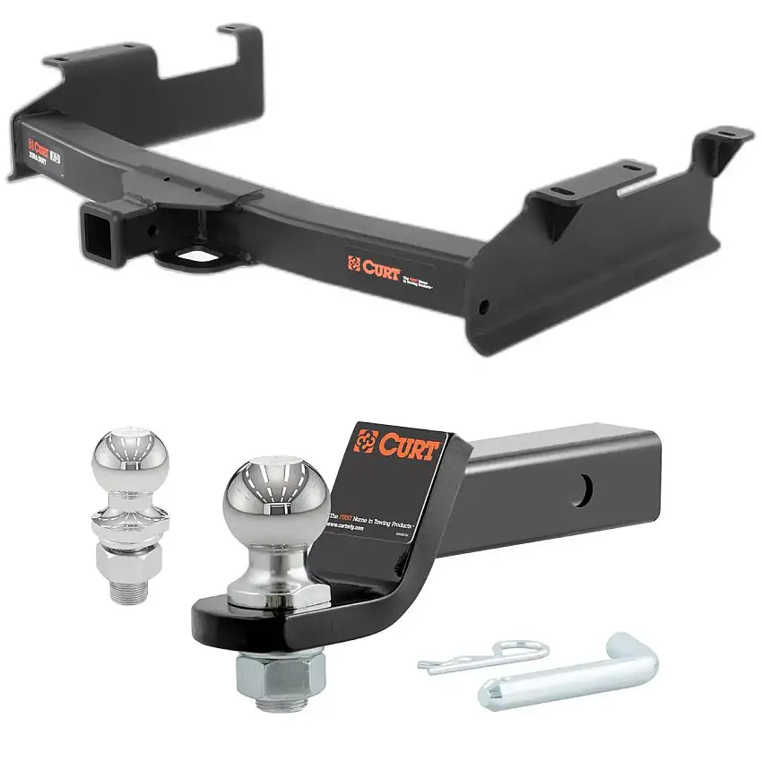 2001-2010 GMC Sierra 2500 HD 8' bed, factory replacement hitch Xtra Duty CURT Class 5 Hitch, 2"