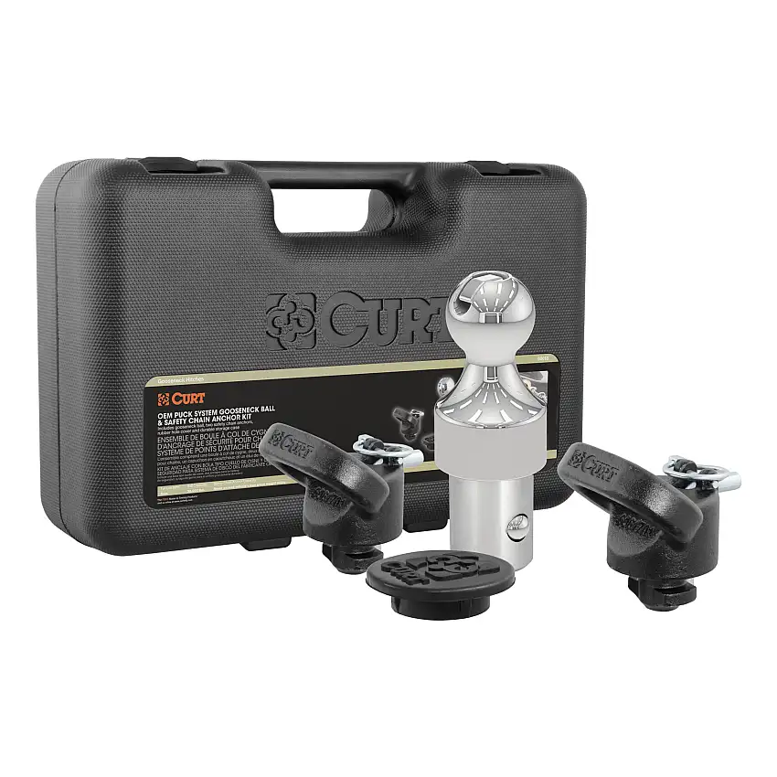 CURT OEM Puck System 2-5/16" Gooseneck Kit, Ram (38K) Gooseneck Trailer Hitch