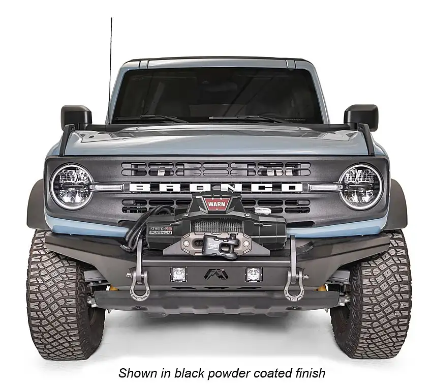 Fab Fours STUBBY FRONT BUMPER W/ NO GUARD BARE for 2021+ Ford Bronco FB21-B5251-B