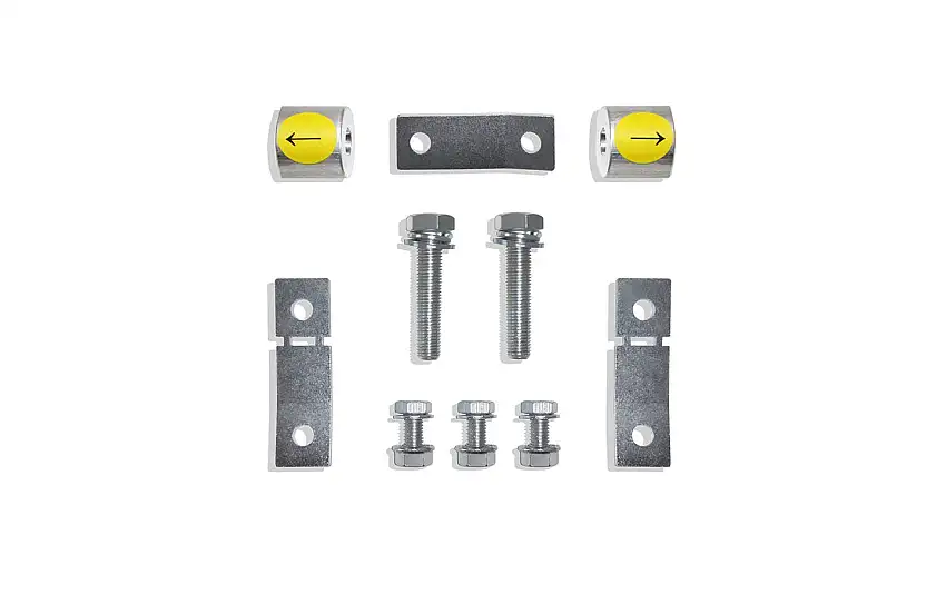 MaxTrac Suspension 616700 CARRIER BEARING KIT W/ REAR BRAKE LINE BRACKETS