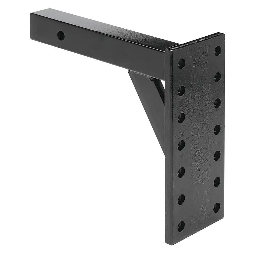 Draw-tite Pintle Hook Mounting Plate, Fits 2 in. Receiver, 8,000 lbs. Capacity