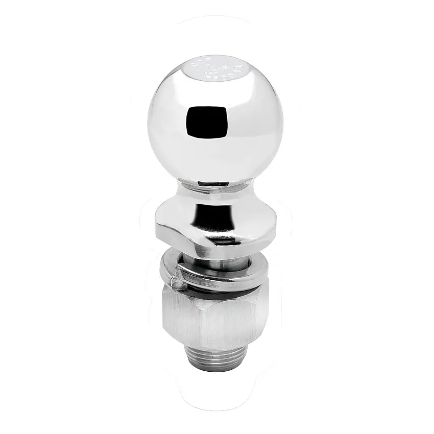 Draw-tite Trailer Hitch Ball, 2 in. Diameter, 7,500 lbs. Capacity, 1 in. Shank Dia, 2-1/8 in. Shank Length, Chrome DT63845
