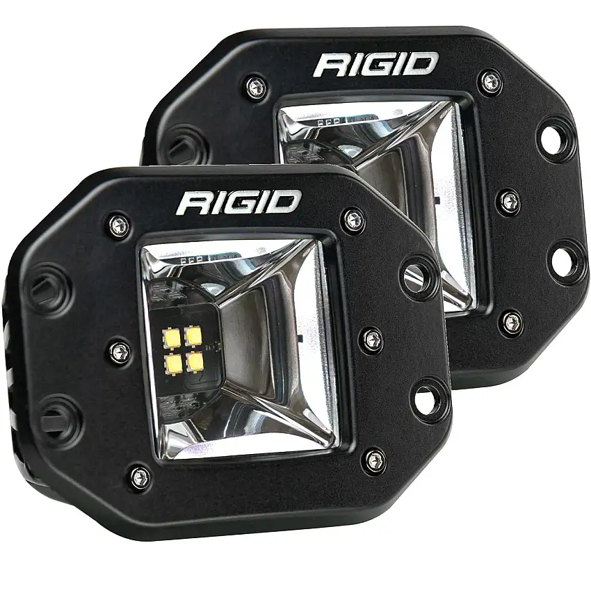 RIGID Industries 682153 Radiance+Scene RGBW Flush Mount ; Pair