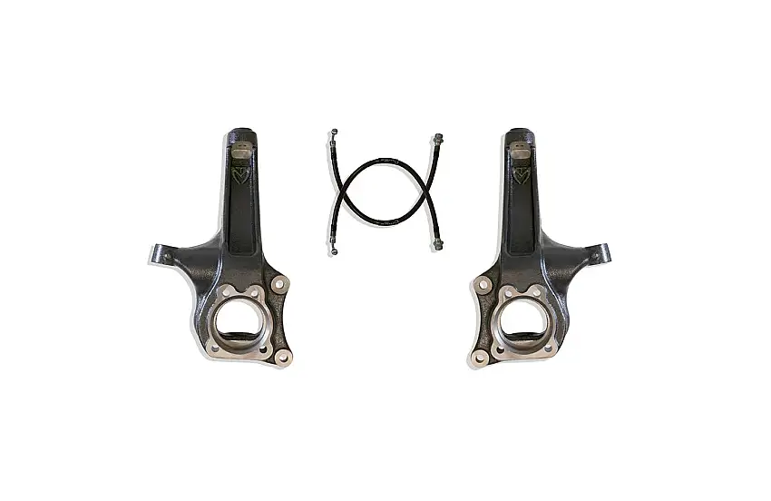 MaxTrac Suspension 700440 4" LIFT SPINDLES W/ BRAKE LINES